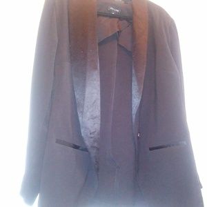 Lane Bryant black blazer new